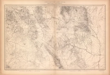 Geologisk og geografisk atlas over Colorado og dele af tilstødende territorium