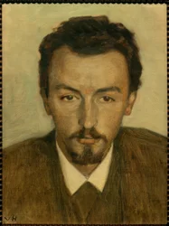 Portræt af maleren Vilhelm Hammershoi