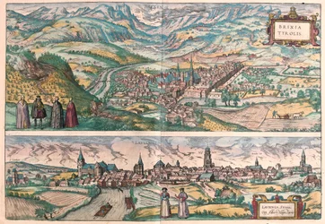Bressanone, Italien - Lauingen, Donau, Tyskland - i 