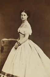 Portræt af Prinsesse Dagmar af Danmark 1847-1928, 1866.