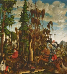 St. George redder prinsessen fra dragen, 1520
