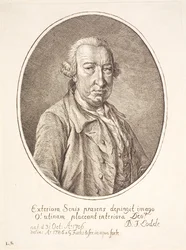 Portræt af Barthold Johan Lodde, oversætter
