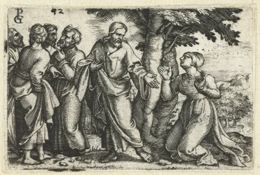 Kristus helbreder den blødende kvinde Life of Christ (serietitel)