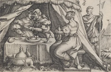 Judith og Holofernes Spisning.