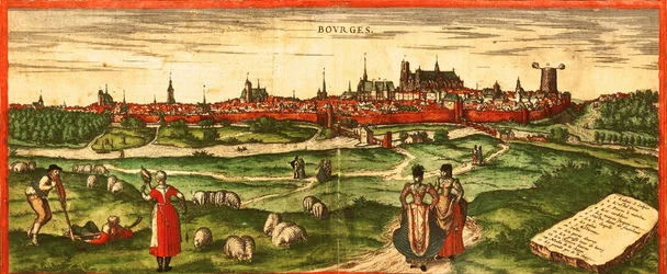 Bourges, - den romerske by