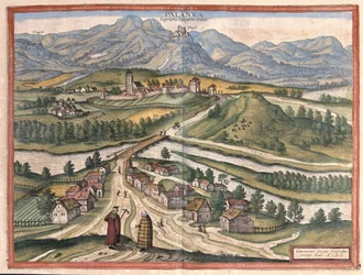 Dregelypalank, Ungarn (gravering