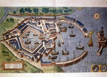 Port of Ostia (Ostia) Ancient, Atlas Bram og Hopely
