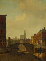 Imaginary View of Arnhem, slutningen af 1830
