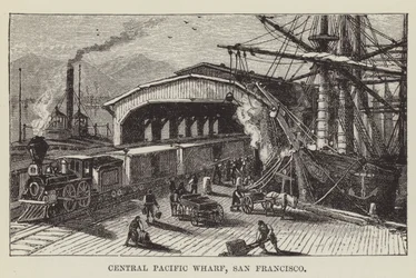 Central Pacific Wharf, San Francisco