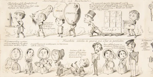 Den store udstilling, der skal være, sandsynlige resultater af alle nationers industri i Th..., 1850.