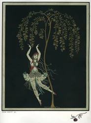 Tamara Karsavina i balletten Ildfuglen af I. Stravinsky