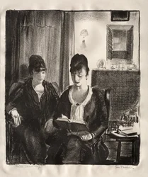 Elsie læser for Emma, anden sten