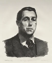 Portræt af Eugene Speicher, første sten