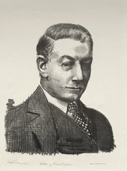 Skitse af Frank Byrne