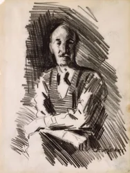 Et portræt, ca. 1904.