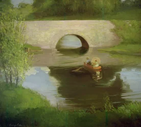 Central Park (olie på lærred)