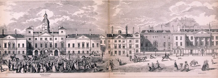 Panorama over London, 1849