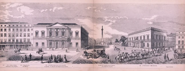 Panorama over London, 1849