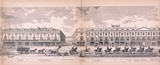Panorama over London, 1849
