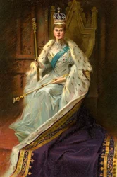 Mary of Teck, Dronningkonsort af George V af Det Forenede Kongerige, 1911.