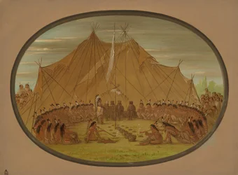 En hundefest - Sioux, 18611869.