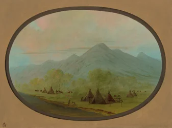 En lille kragelandsby, 18551869.