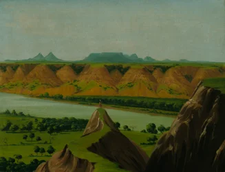 Big Bend på Upper Missouri, 1900 miles over St. Louis