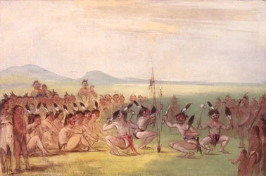 Ørnedans, Choctaw, 1835-1837.