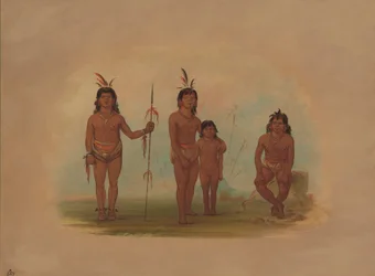 Fire goo-a-give indianere, 18541869.