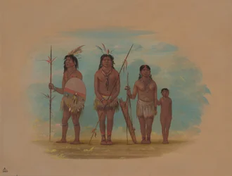 Fire Xingu-indianere, 18541869.