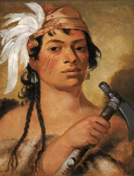 God jæger, en kriger, 1831.