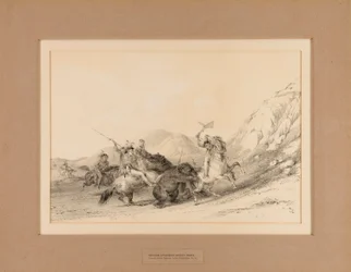 Indianere angriber grizzlybjørne - nr. 19
