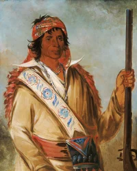 Steeh-tcha-kó-me-co, Great King (kaldet Ben Perryman), en høvding