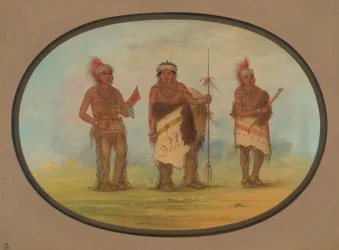 Tre Iowa-indianere, 18611869.