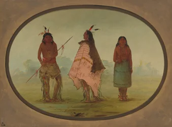 To Apachee Warriors and a Woman, 18551869.