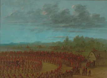Saukies krigsdans, 18611869.