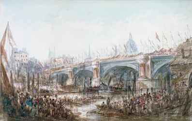 Åbning af Blackfriars Bridge, London, 1869