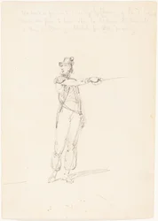 Admiral Sir Edward Pellew, første fjerdedel af det 19. århundrede (grafit)