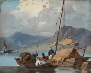Tanka-båd ud for Macao