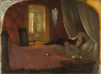 Den sidste søvn, ca. 1858