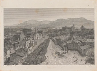 Forum Romanum fra Capitoltårnet