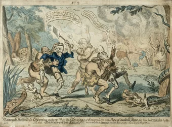 Alle blandt Hottentotterne Kapering i Land..., udgivet 7. September 1819