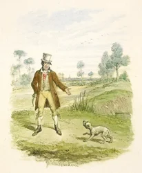 Illustration til "Oliver Twist"