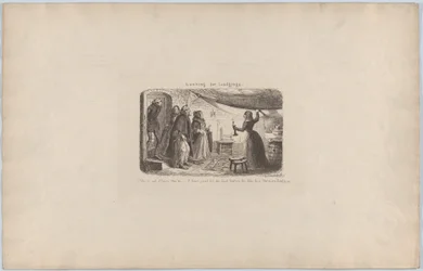 Søger logi, 1851., 1851.