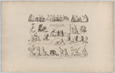 Nogle af den store udstillings drollerier, 1851., 1851.