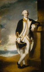 Kaptajn Hugh Palliser (1723-1796), ca. 1775 (olie på lærred)