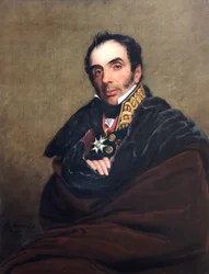 General Miguel Ricardo de Alava (olie på lærred)
