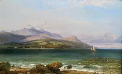 The Isle of Arran,19. århundrede (Olie på lærred)