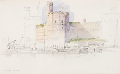 Caernarvon Slot, 1899.