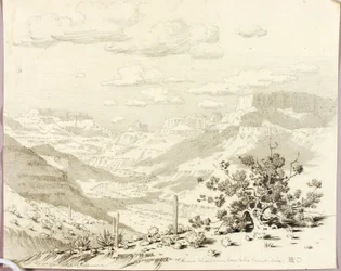 Skygger fra skyer, Apache Trail, Arizona